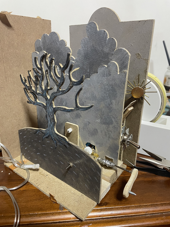 からくりオルゴール"Rain Fall Land"　2024